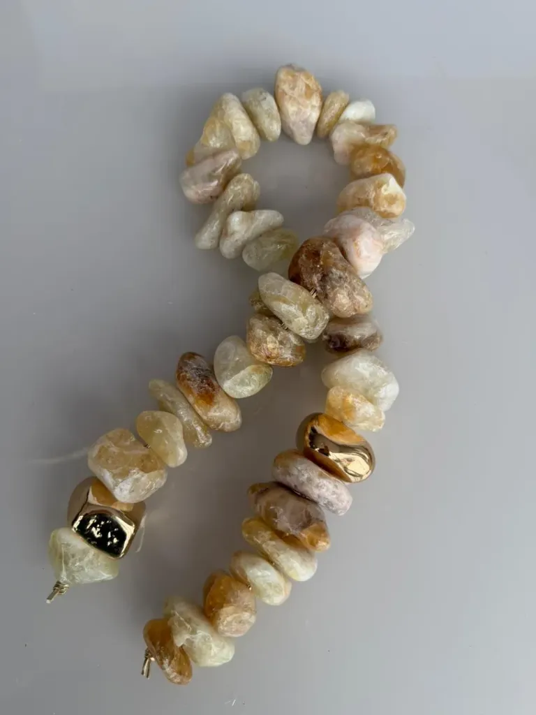 Decorative Natural Stone Necklace