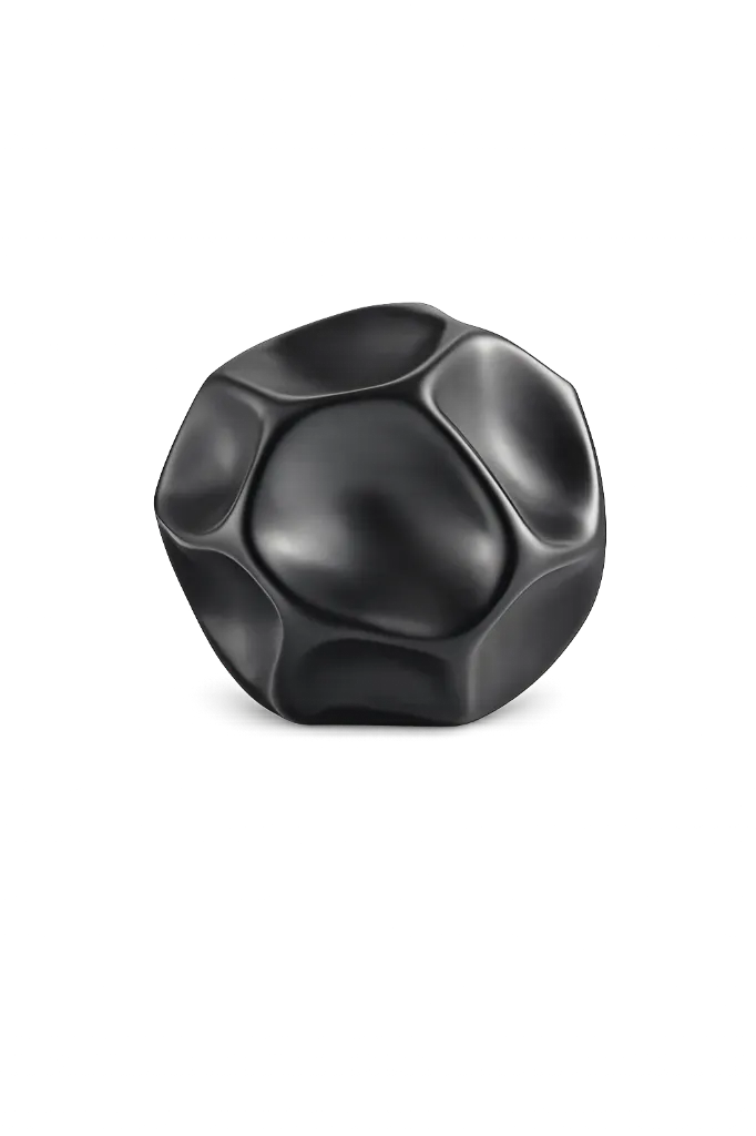 [MX0042] Black Ceramic Accent