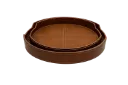 Leather Tray (Set of 2)