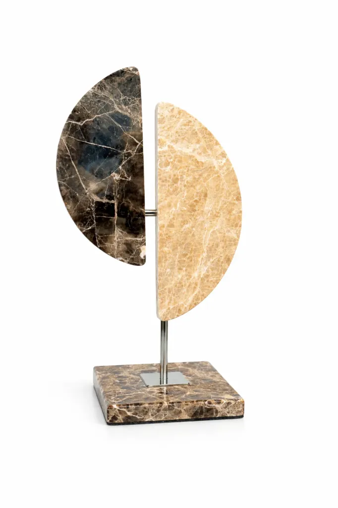 [FB-T25043] Lunara Dual Marble Sculpture