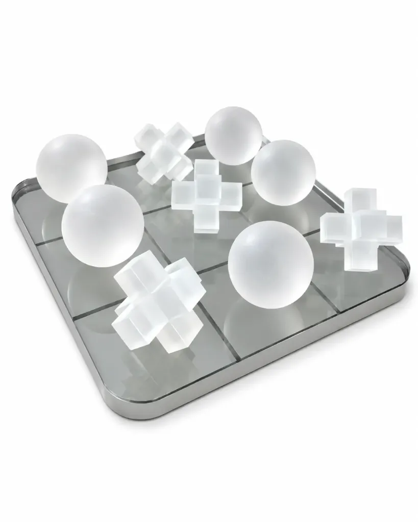 [FB-SJ25001] Celeste Crystal Chess Board Accent