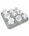 Celeste Crystal Chess Board Accent