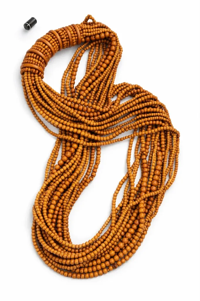 Wood Decorative Necklace for Table