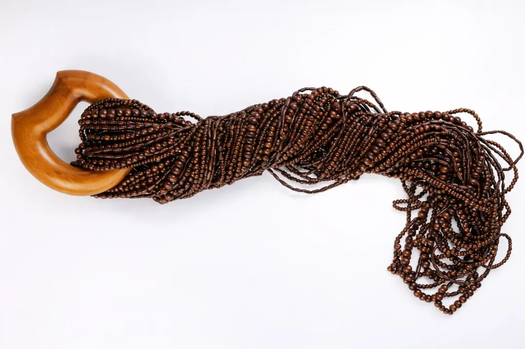 Wood Decorative Necklace